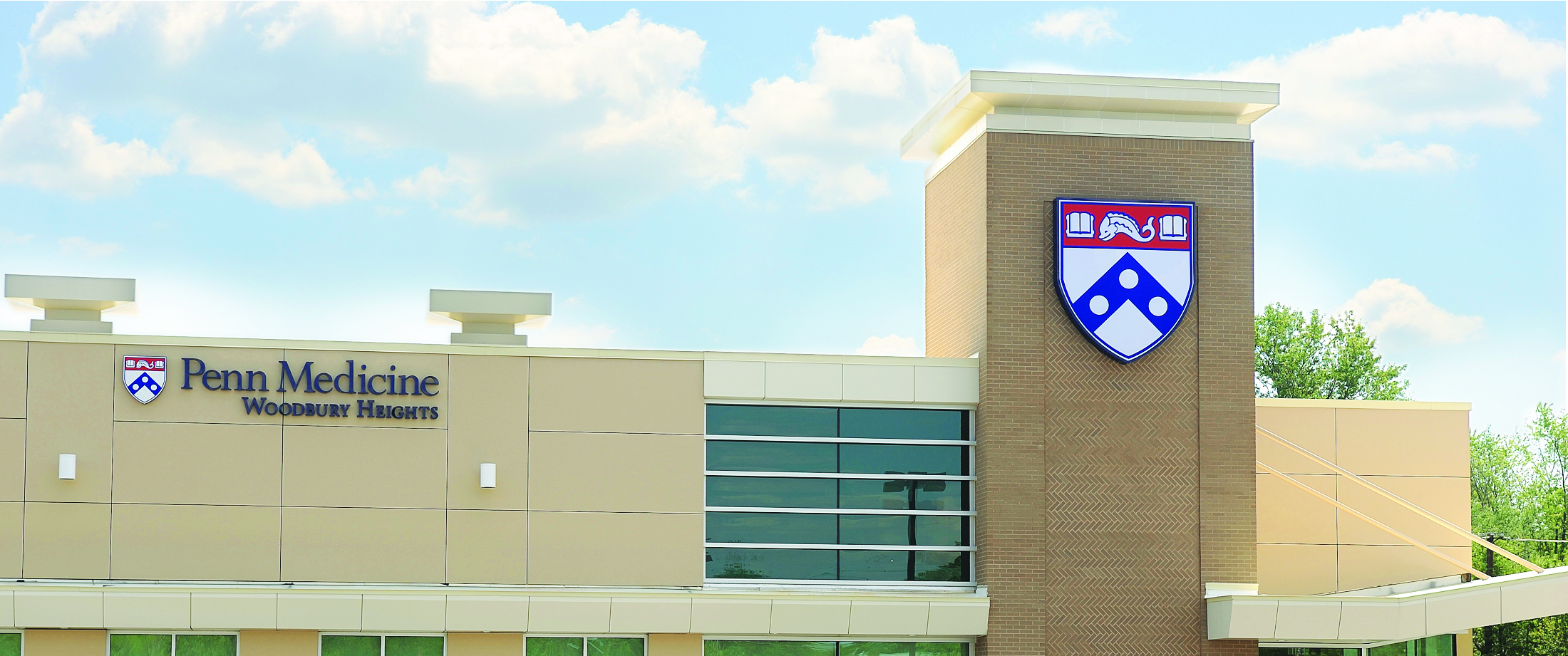 Penn Medicine Woodbury Heights building during daytime