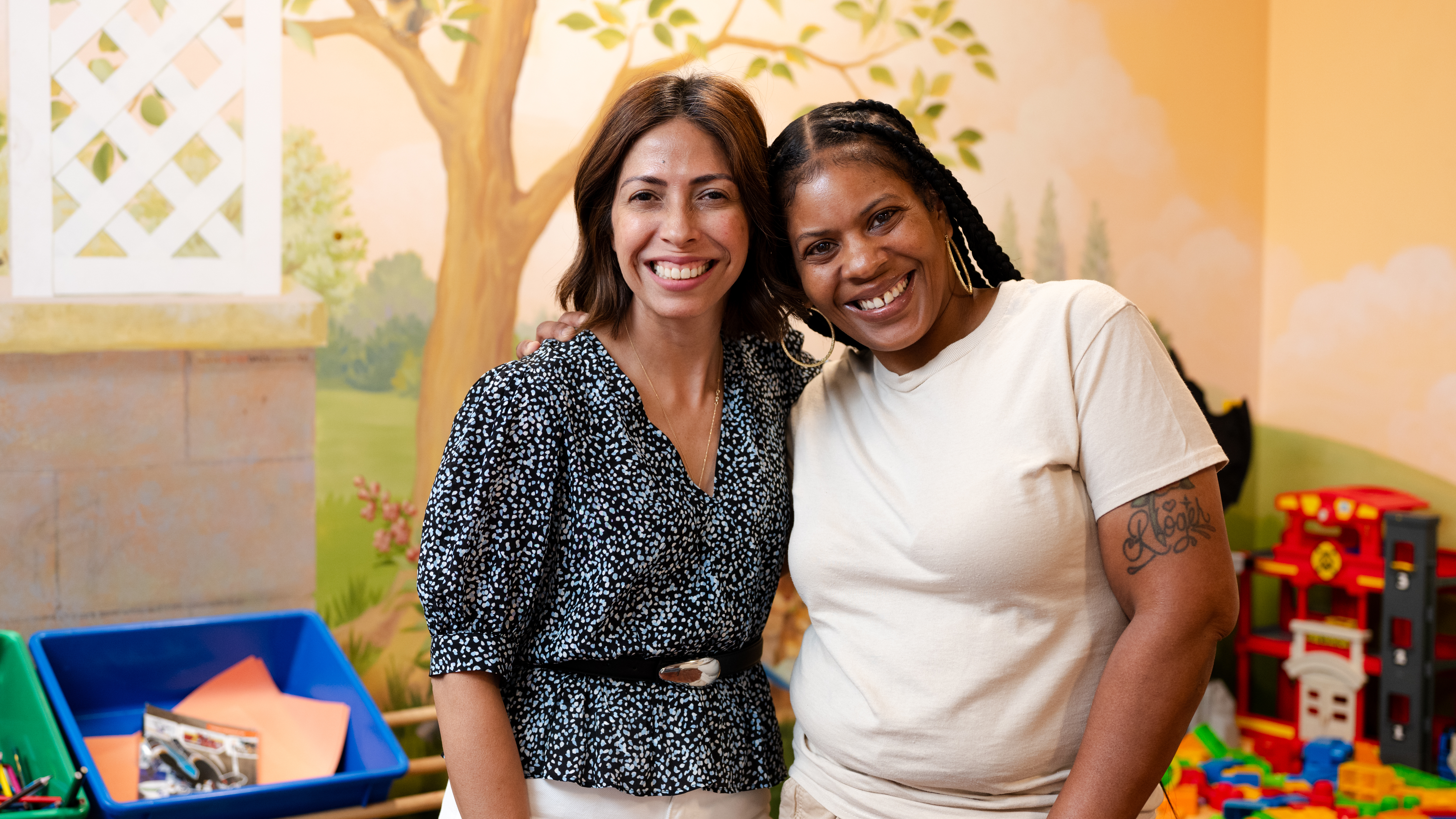 Norma Granados-Madrigale and Marguerite Willis