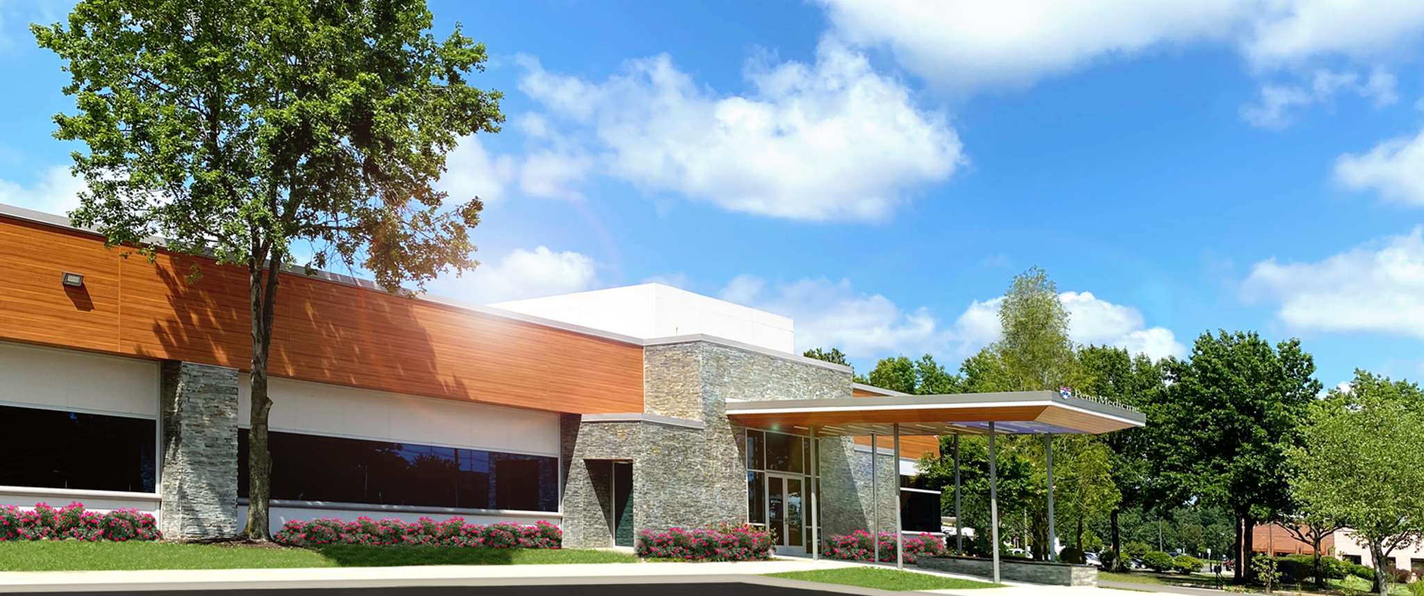 Penn Medicine Mount Laurel building exterior during daytime