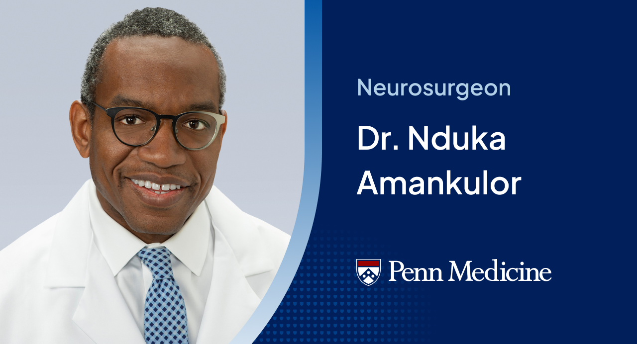 Meet the Doctor Youtube Thumbnail of Dr. Nduka Amankulor