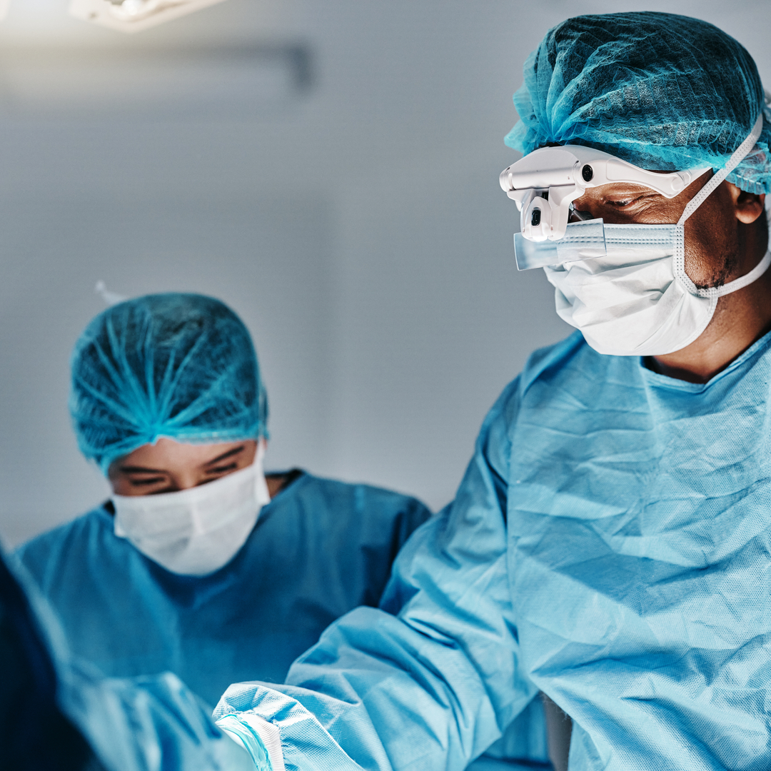 Healthcare, support and surgeon team consulting at hospital for process, planning or medic collaboration