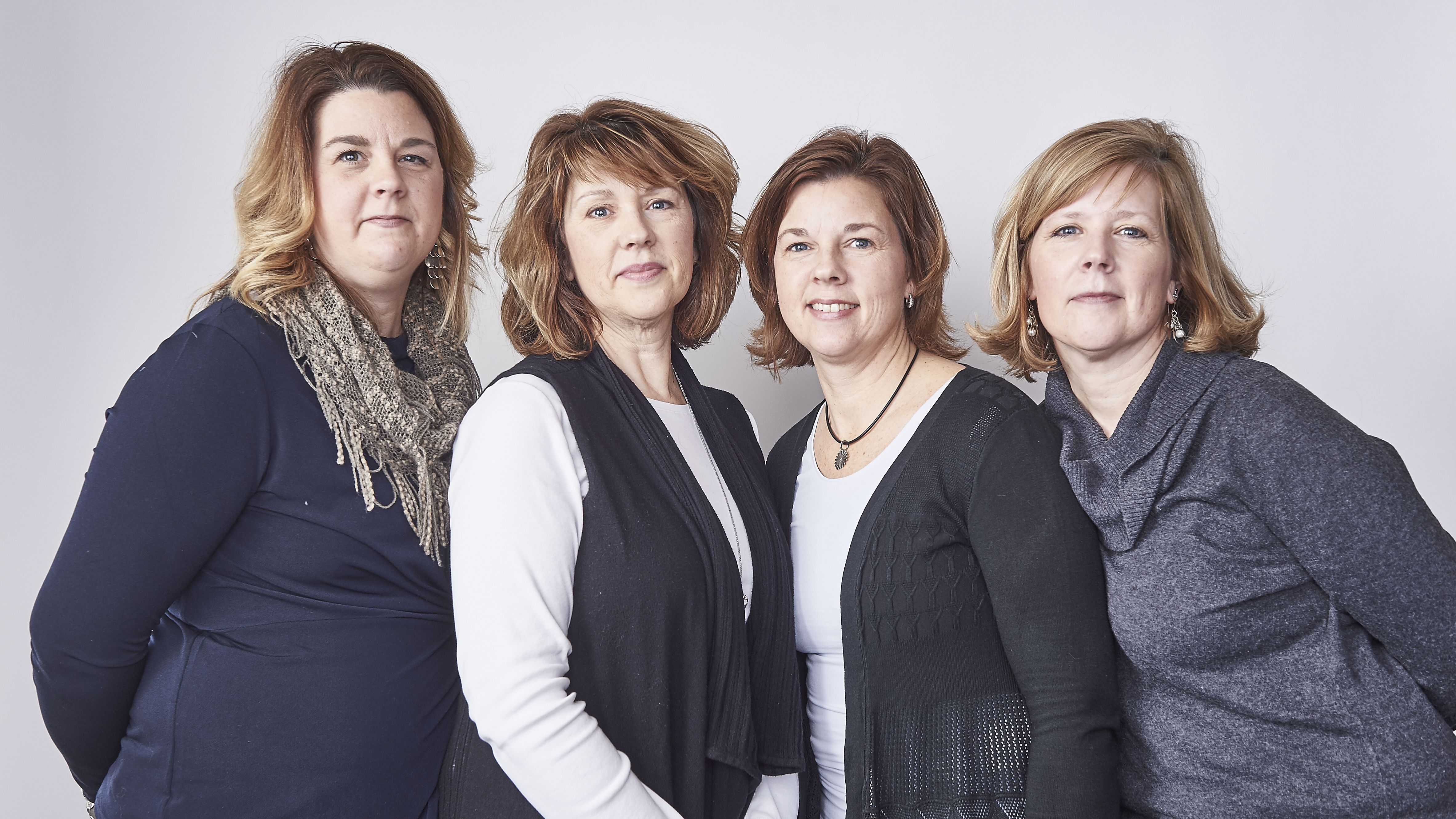 Jen Schmidt, Laura Temple, Sarah Matos, and Kathy Kilby