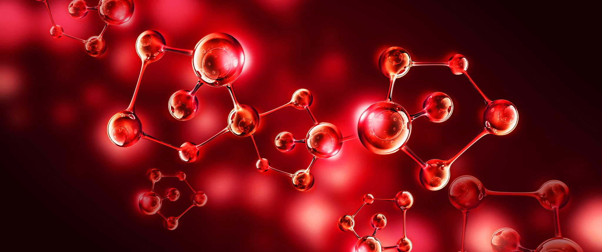Rendition of a molecule