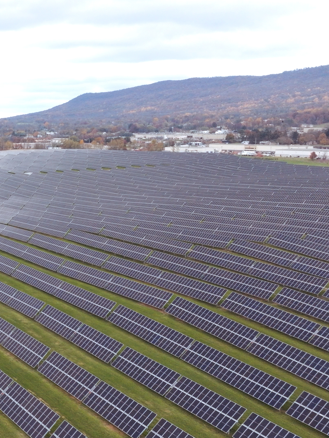The Great Cove solar energy facilities in central Pennsylvania