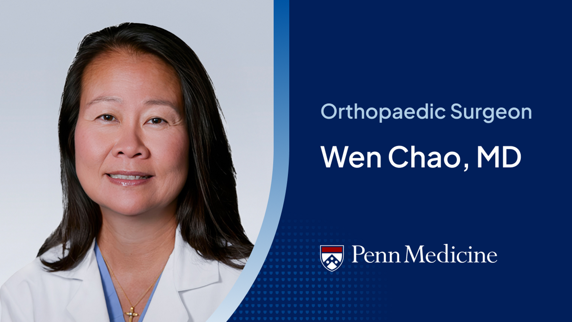 Meet the Doctor thumbnail of Dr. Wen Chao