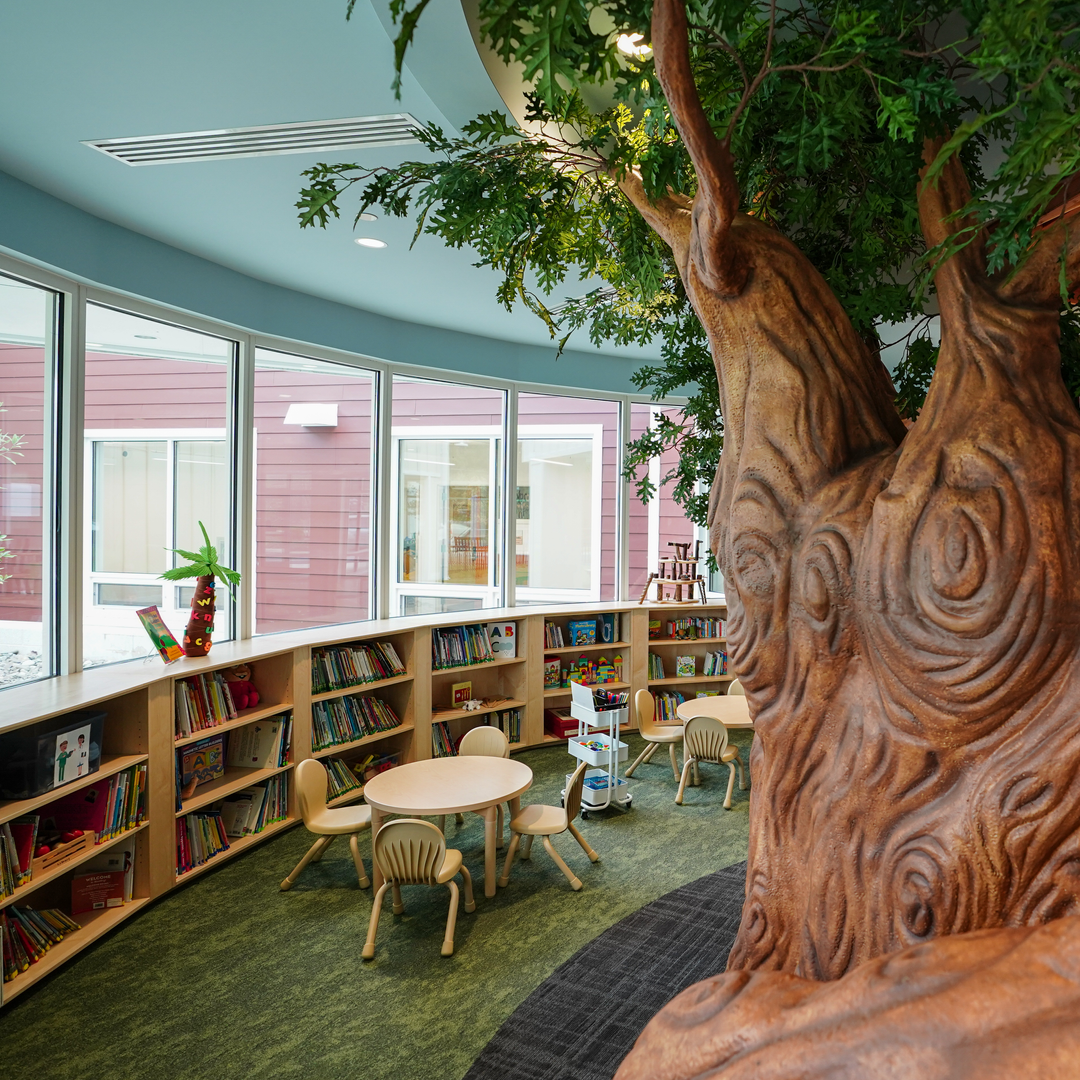 Children's Village library view