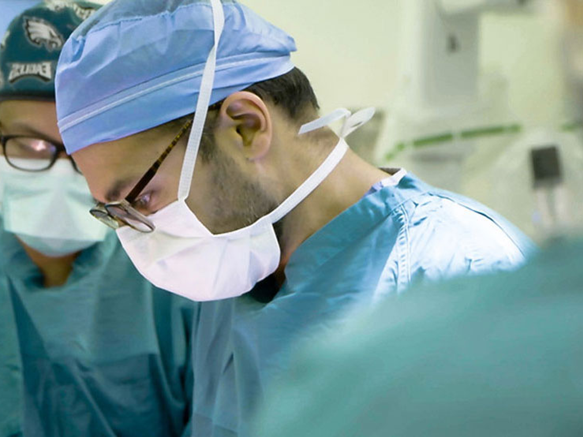 Surgeon in OR