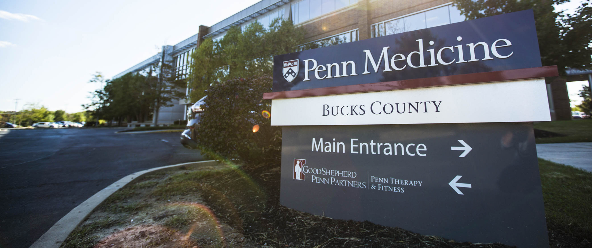Penn Medicine Bucks County building during daytime