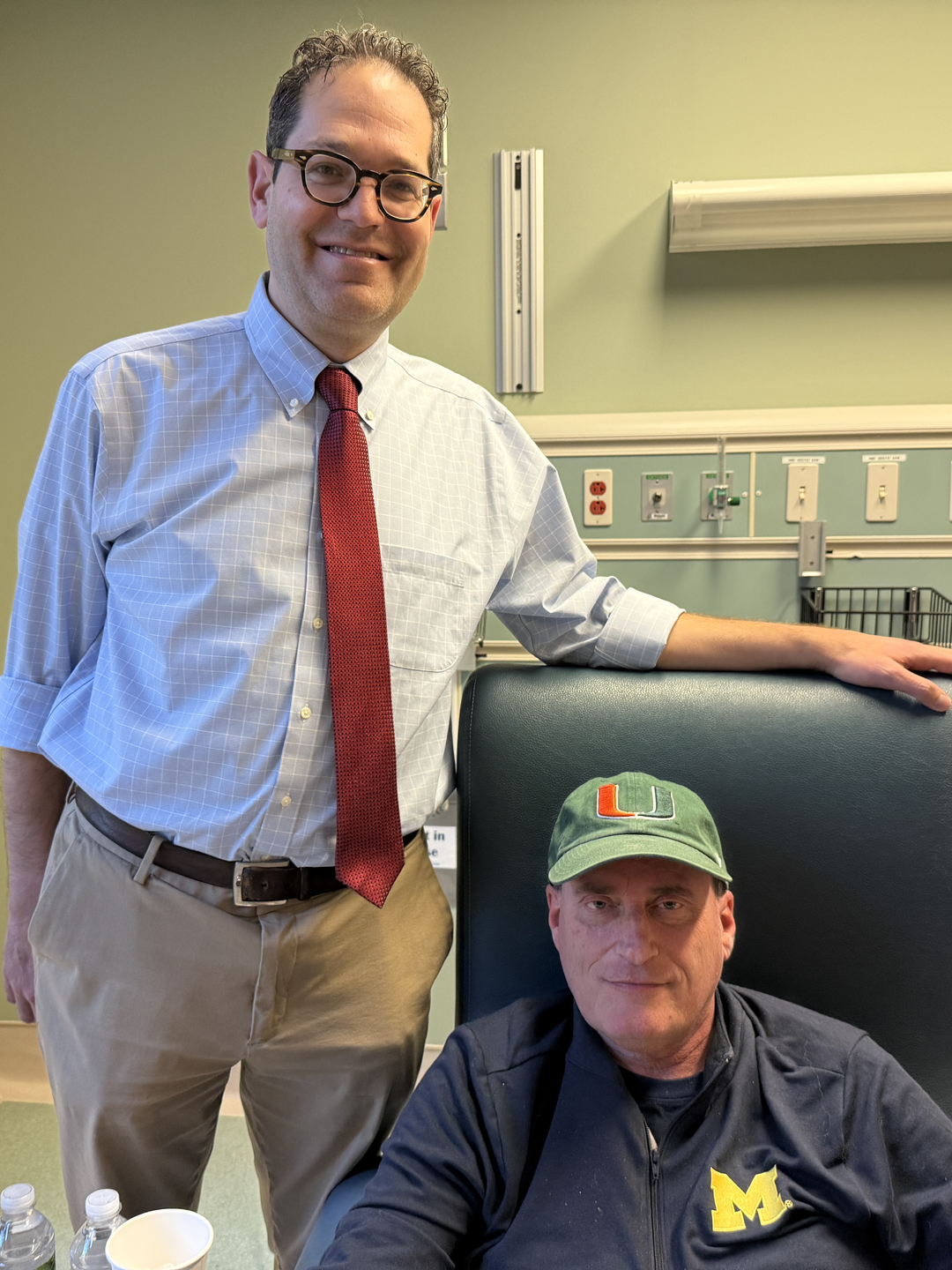 Curt Krouse with Adam Cuker 