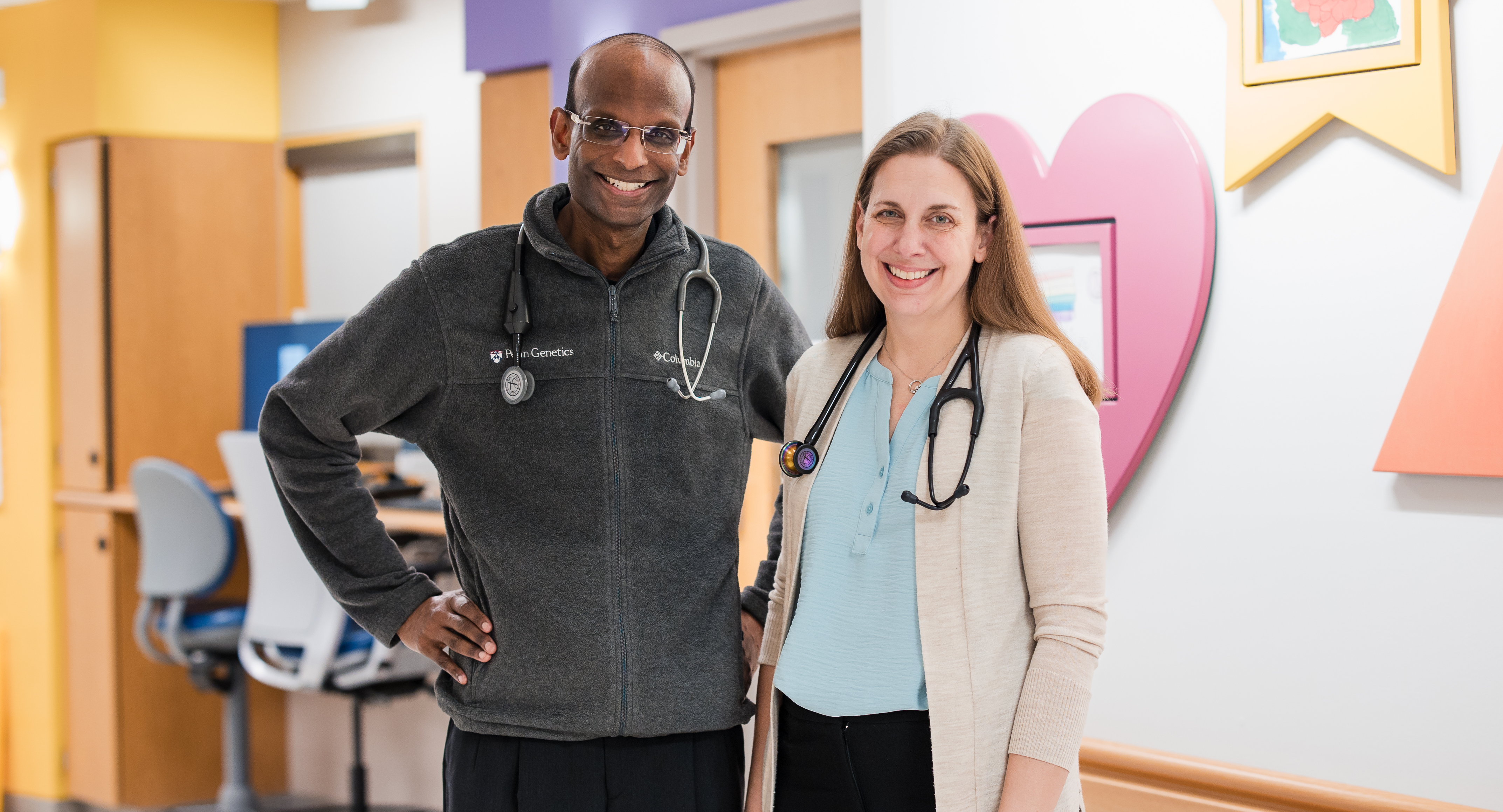 Kiran Musunuru and Rebecca Ahrens-Nicklas