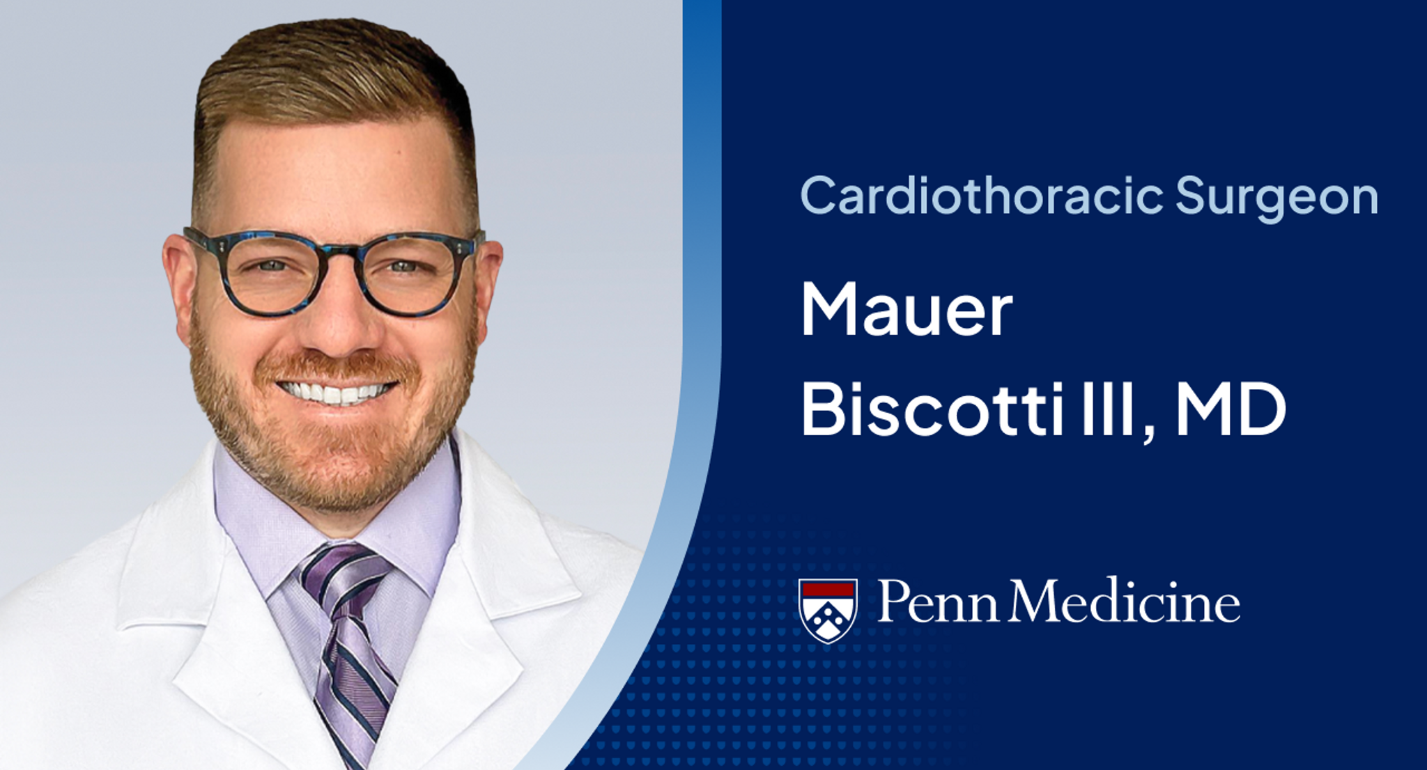 Meet the Doctor Youtube thumbnail of Dr. Mauer Biscotti III