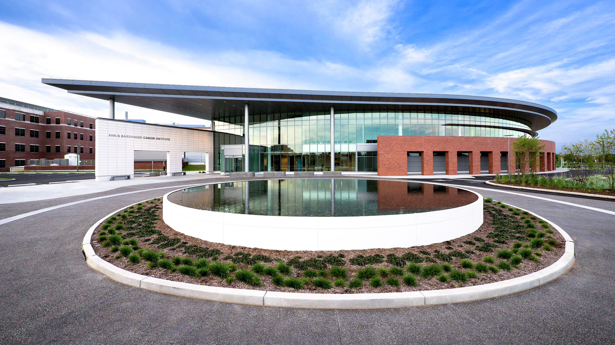 Ann B. Barshinger Cancer Institute building in Lancaster during the day