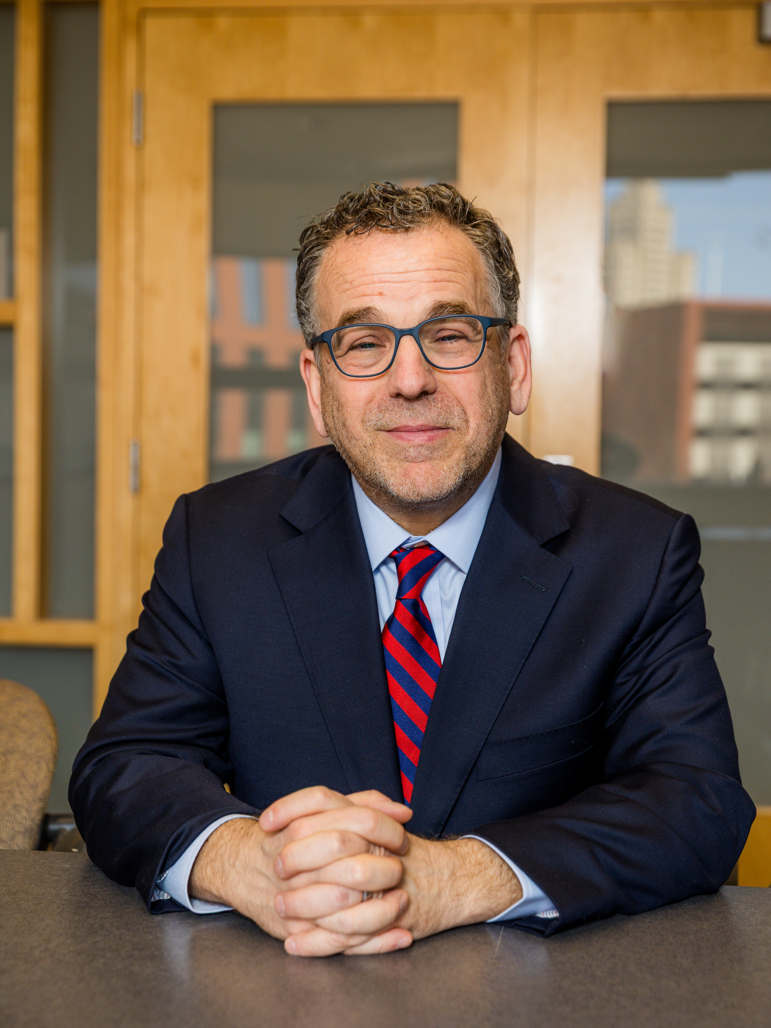 A headshot of Eric Morrow