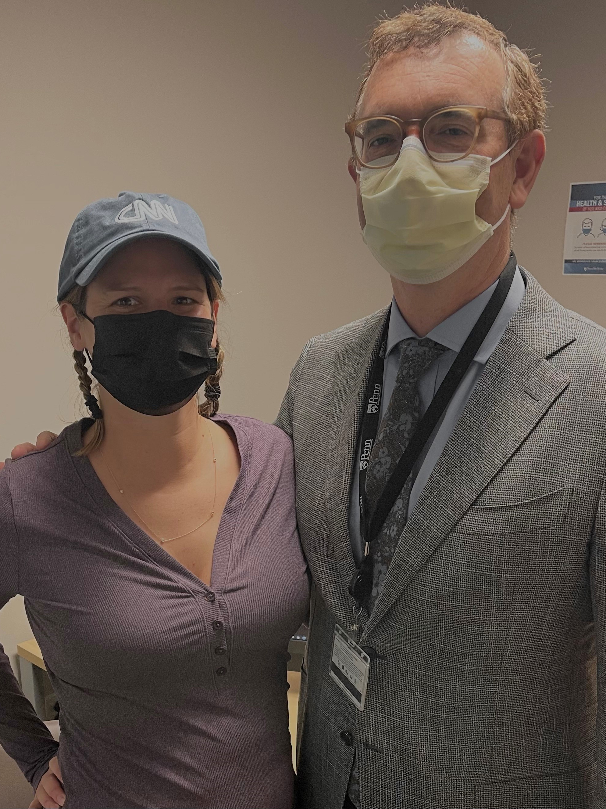 Kasie Hunt and Daniel Yoshor, MD