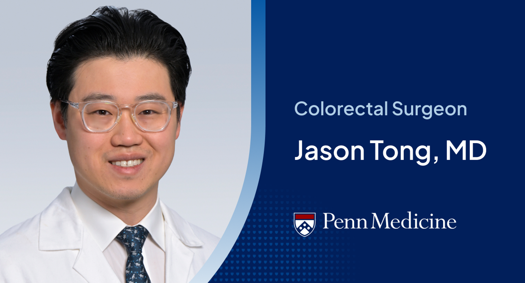 Meet the Doctor Youtube thumbnail of Dr. Jason Tong