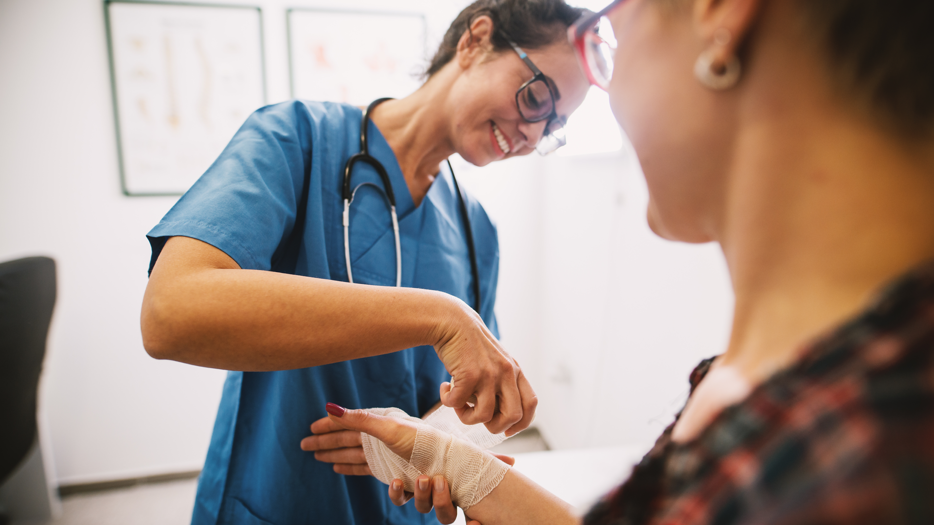 Nurse wrapping wrist fracture.jpg