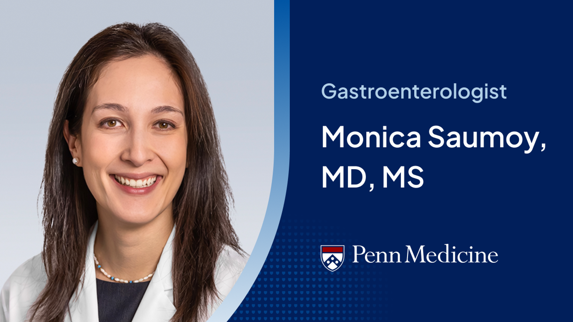 Meet the Doctor Youtube Thumbnail of Dr. Monica Saumoy