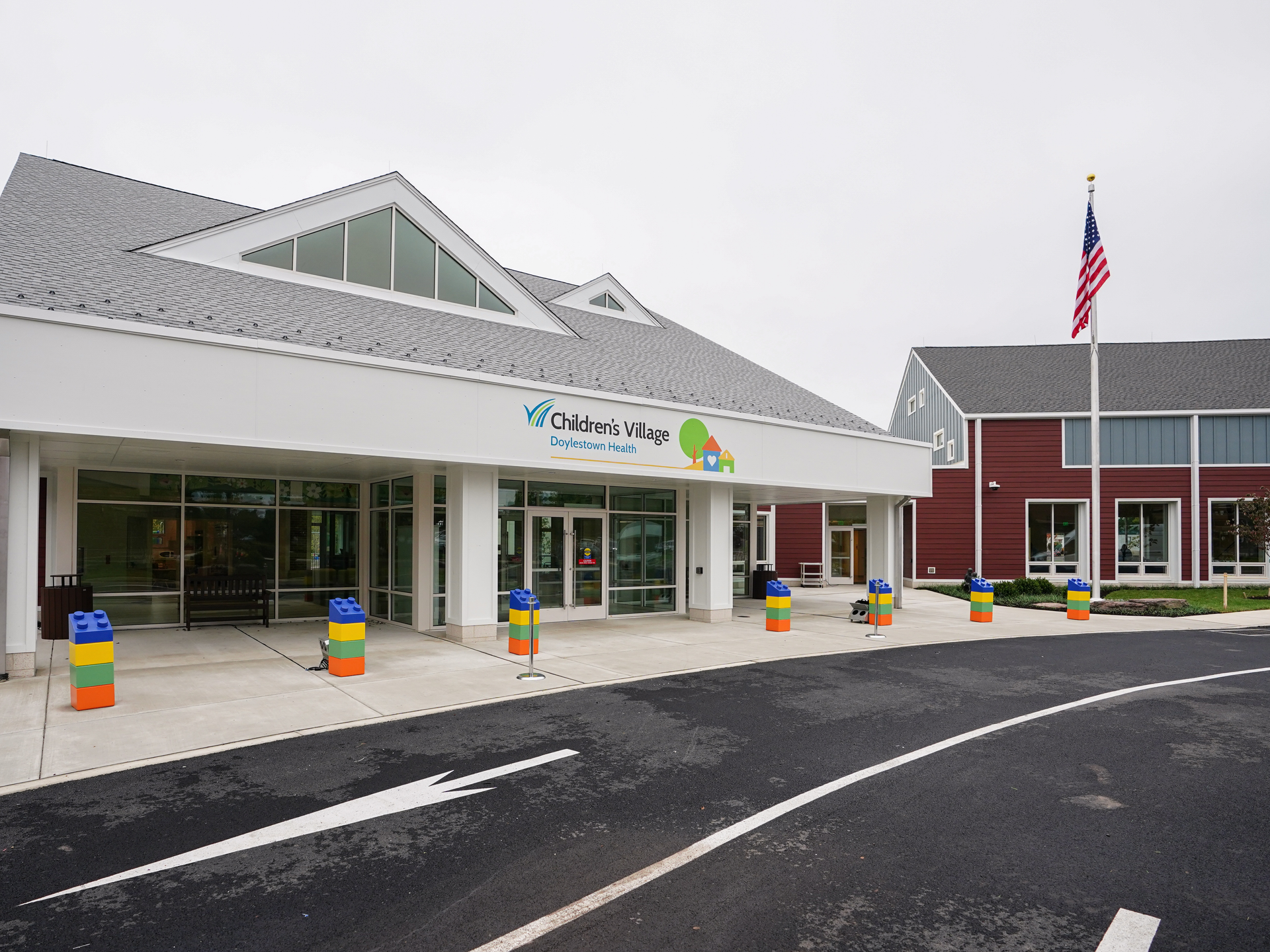 View of the Children's Village building