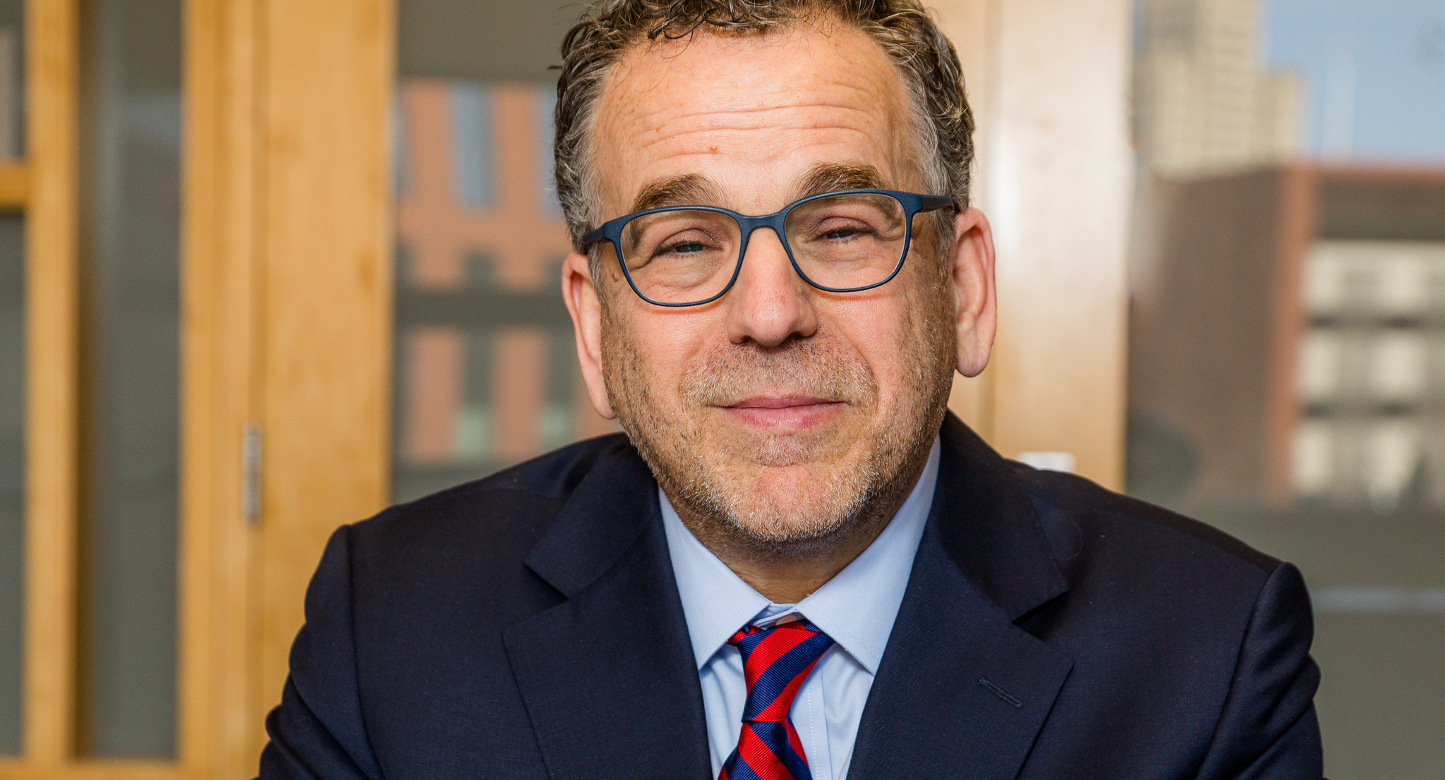 A headshot of Eric Morrow