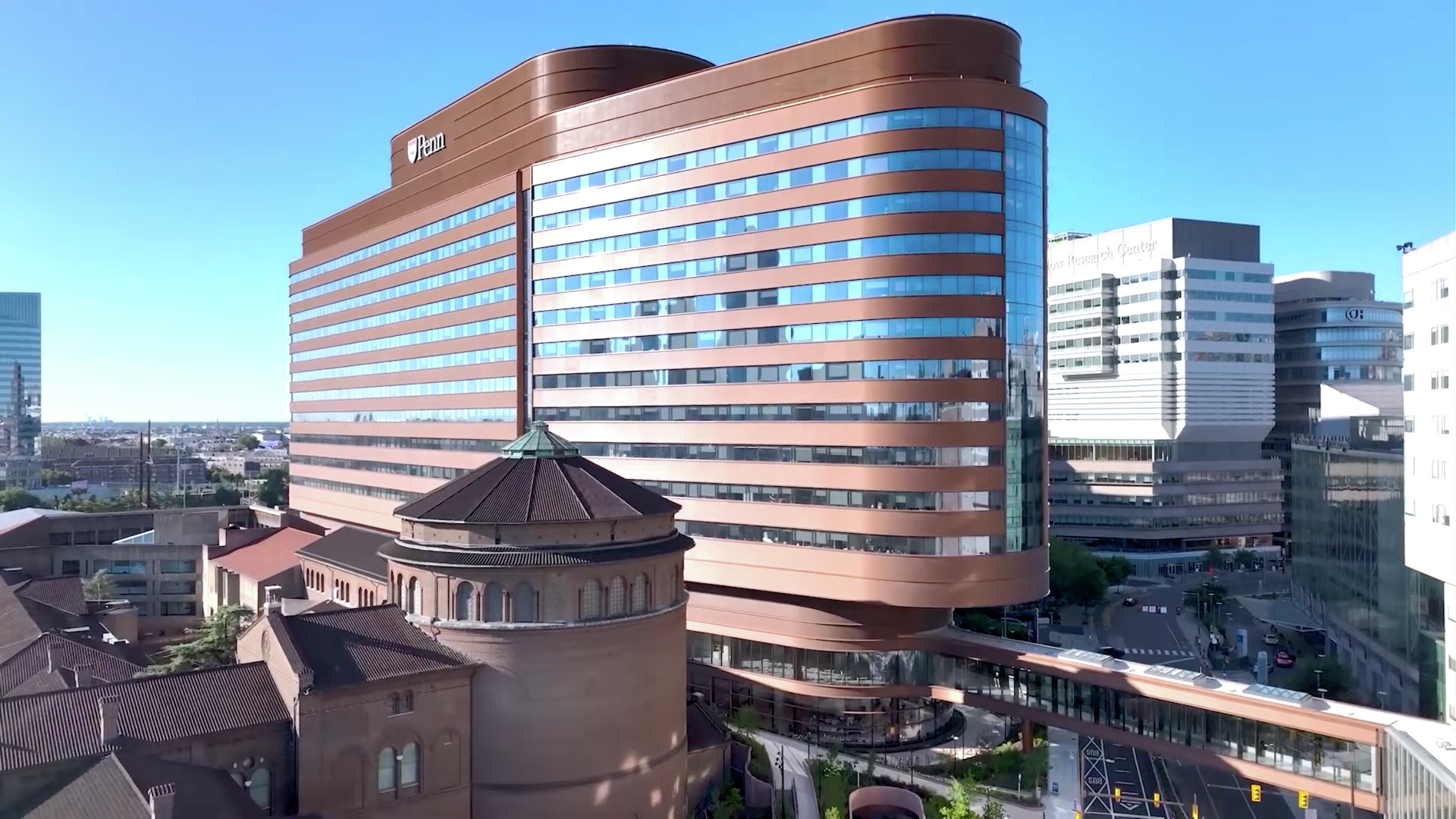 Exterior of Colton Center for Autoimmunity at Penn during the day