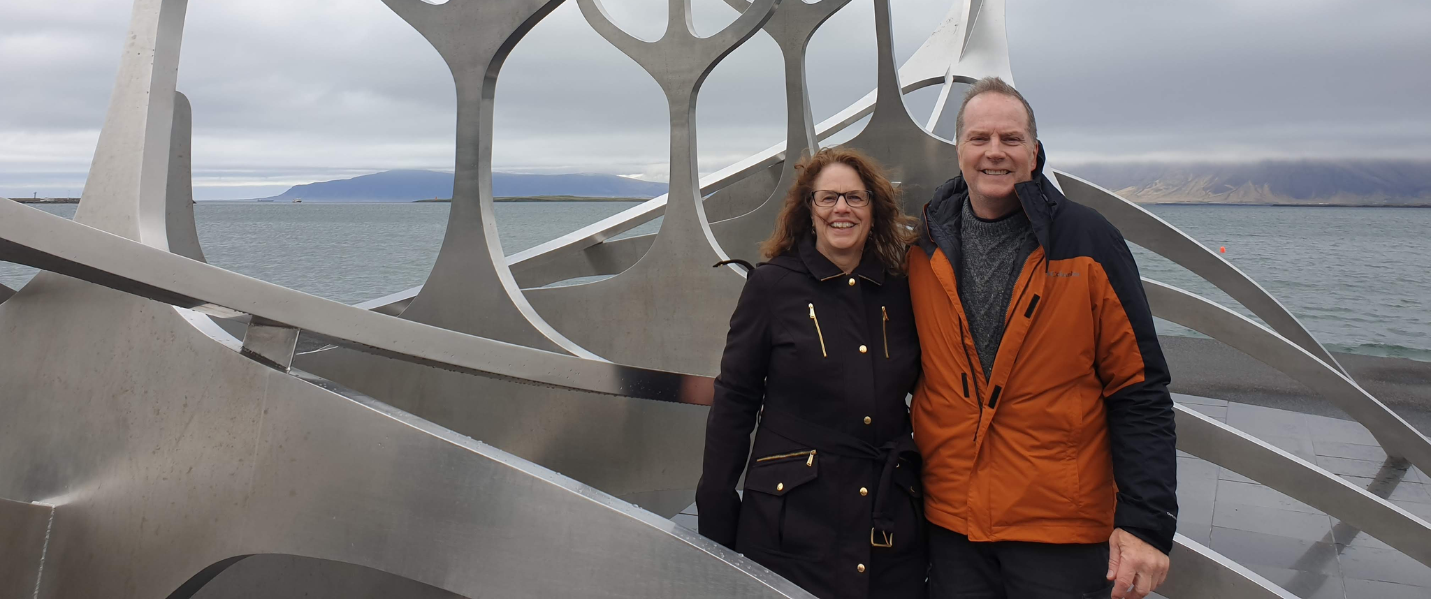 Darryl and Marianne Kepler at a scenic vista