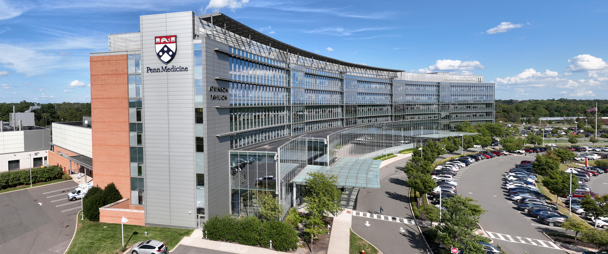 Princeton Medical Center building during the day