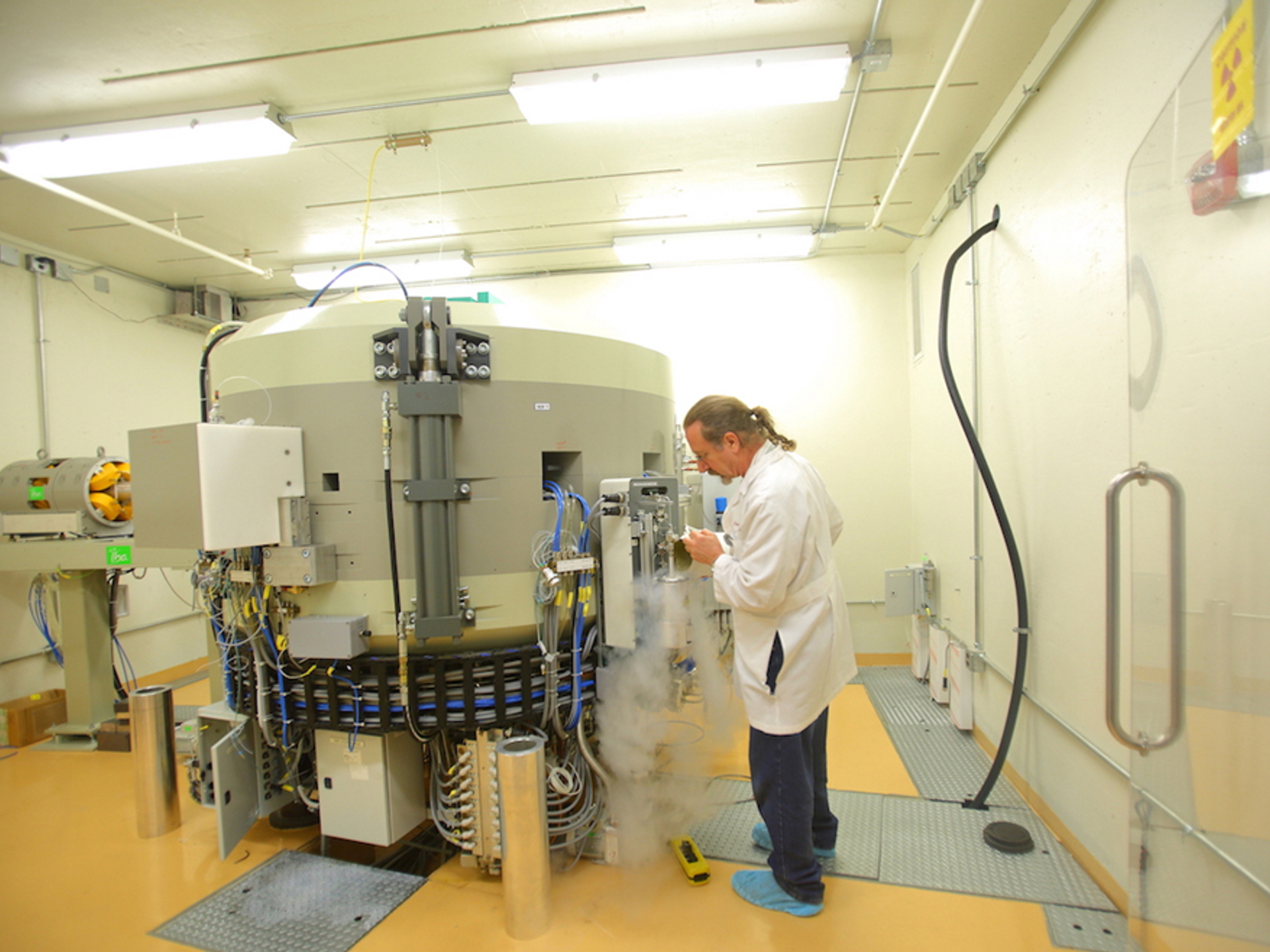 Cyclotron interior
