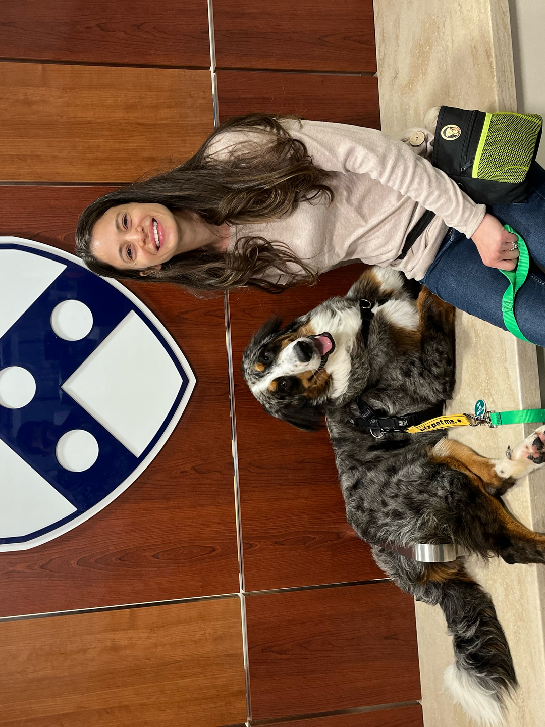 Marley with Jen Abdul-Hakeem