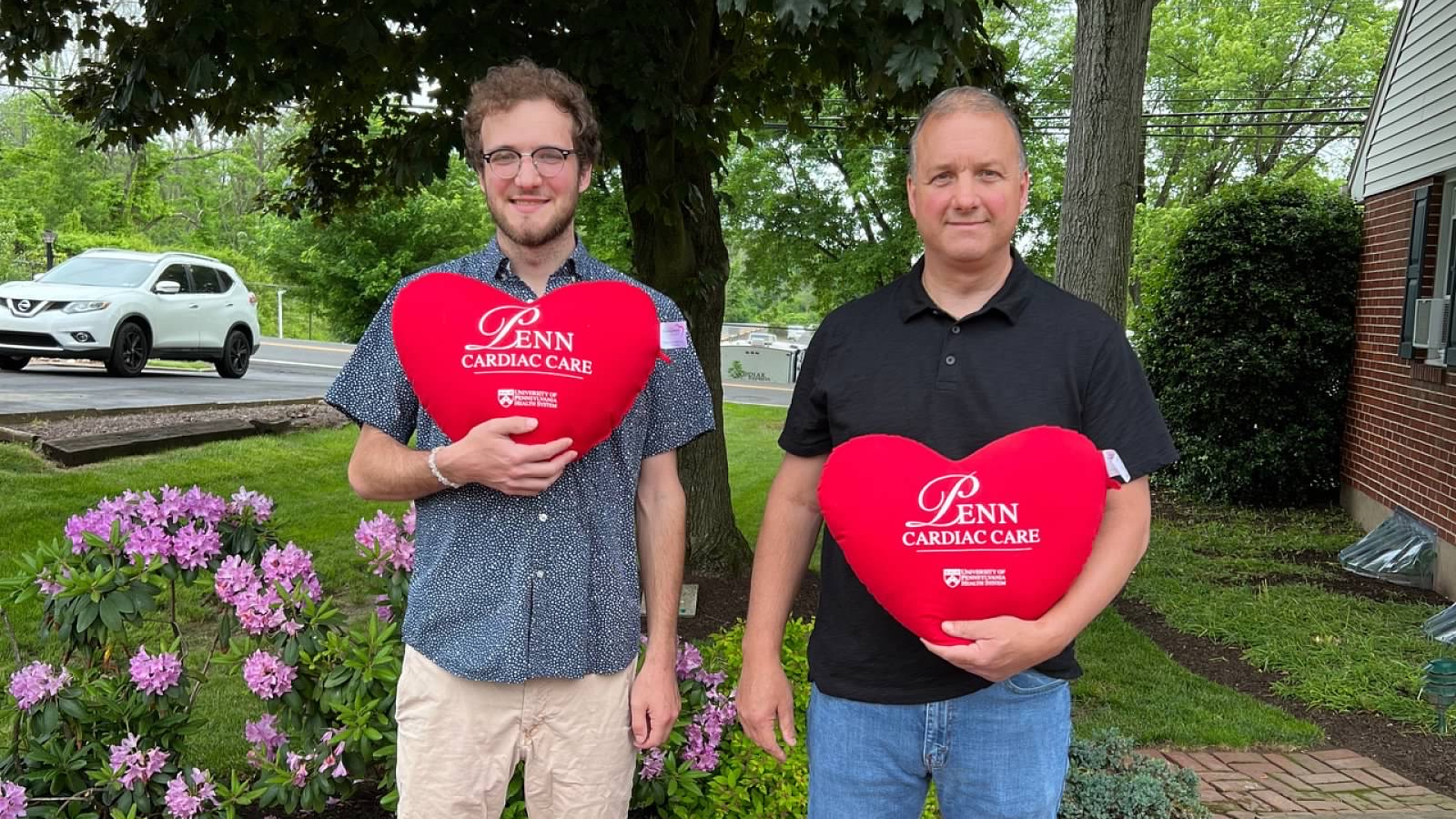 Father and son undergo aortic repairs a year apart