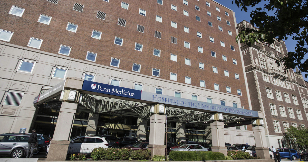 Hospital of the University of Pennsylvania building entrance and valet