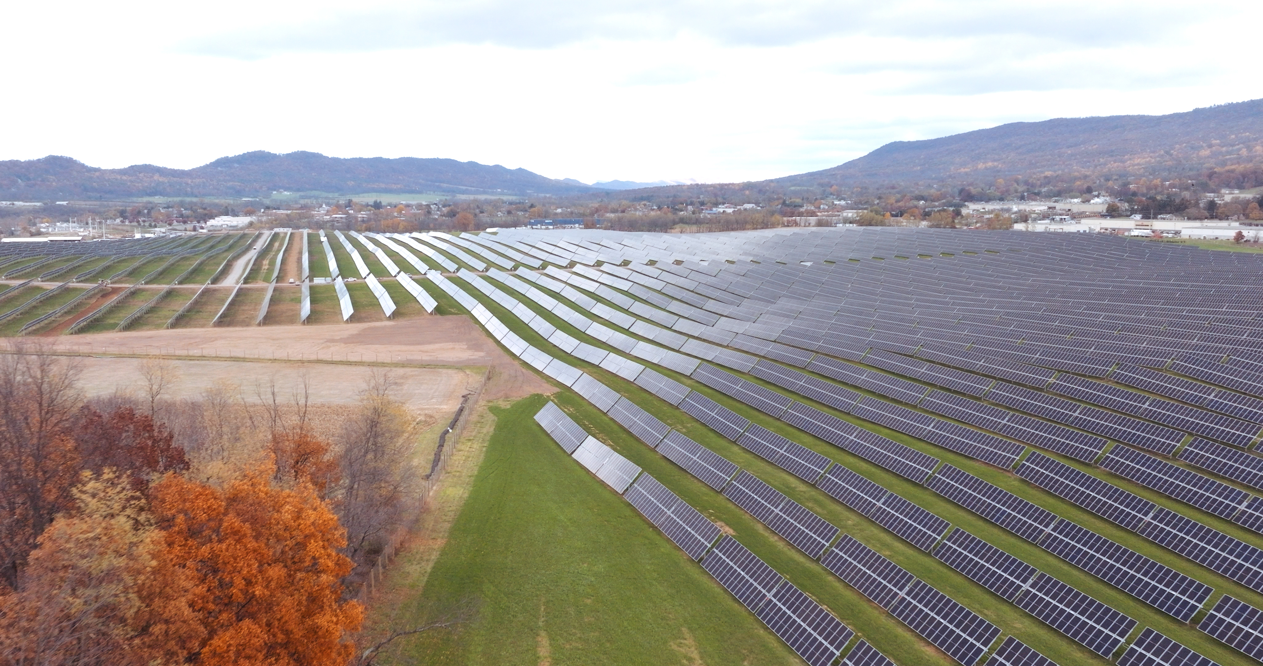 The Great Cove solar energy facilities in central Pennsylvania
