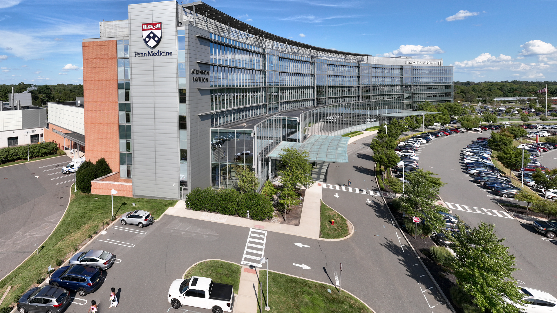 Princeton Medical Center building during the day