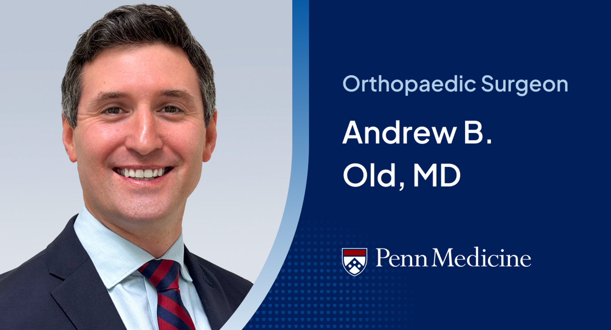 Meet the doctors Youtube headshot of Andrew B. Old
