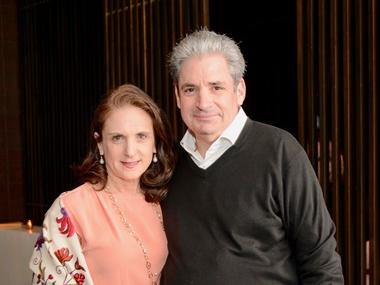 Late Jay Fishman and his wife, Randy Fishman, donors of the Fishman program