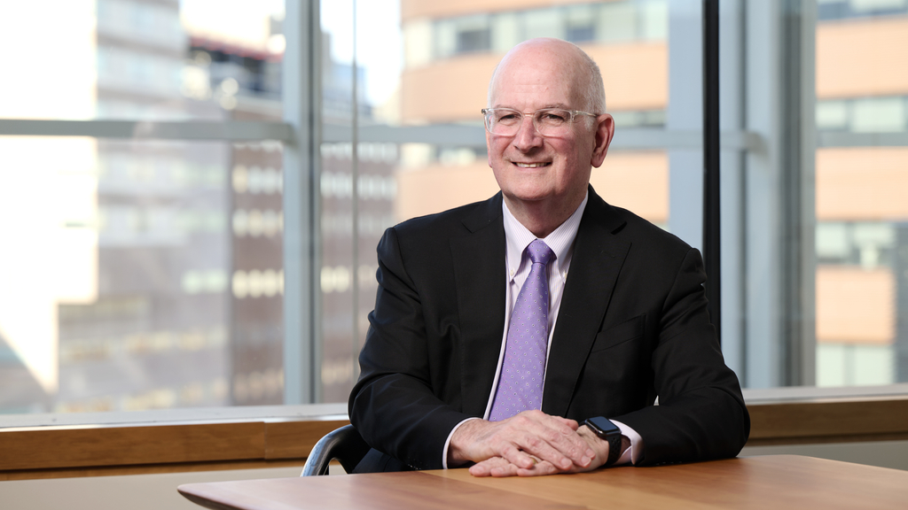 Portrait of Kevin Mahoney, Chief Executive Officer, University of Pennsylvania Health System 
