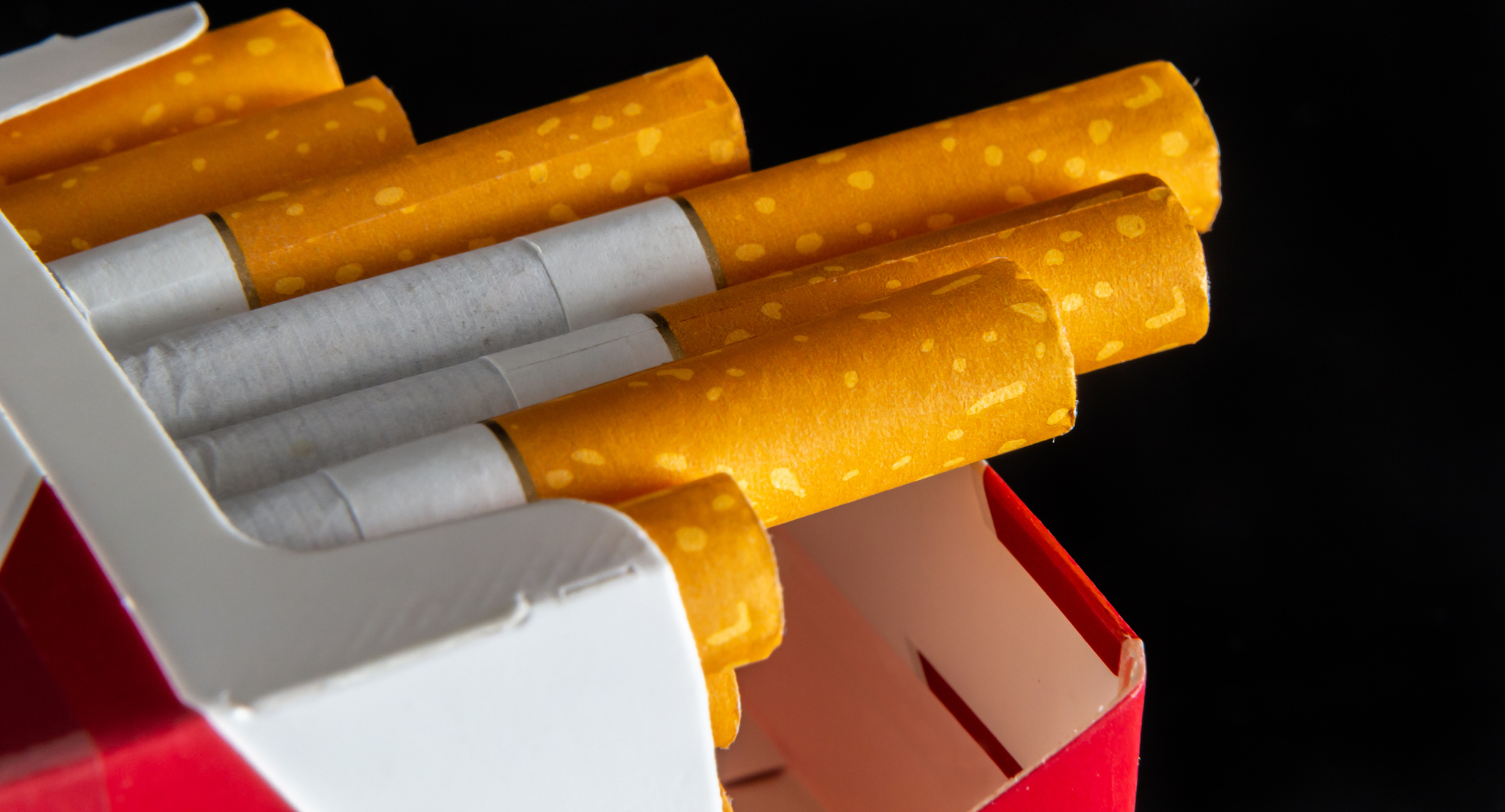 A pack of cigarettes