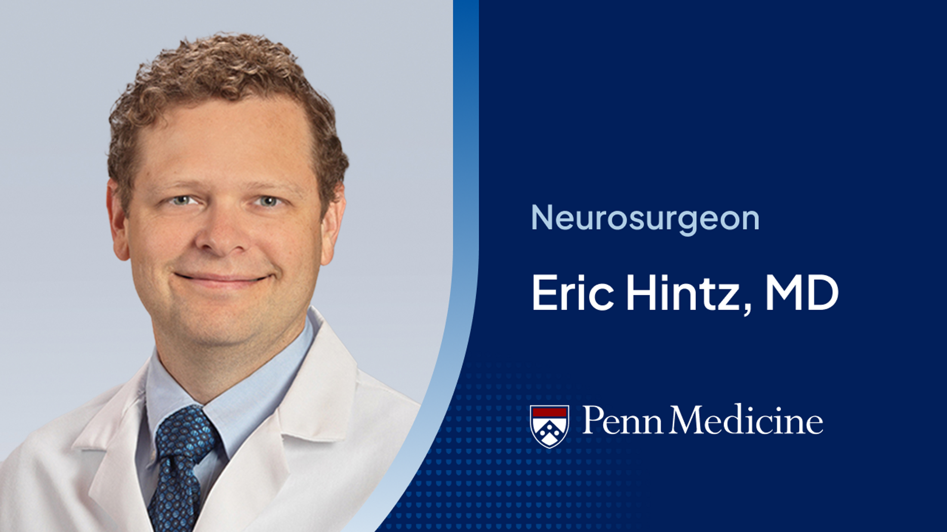 Meet the Doctor thumbnail of Dr. Eric Hintz