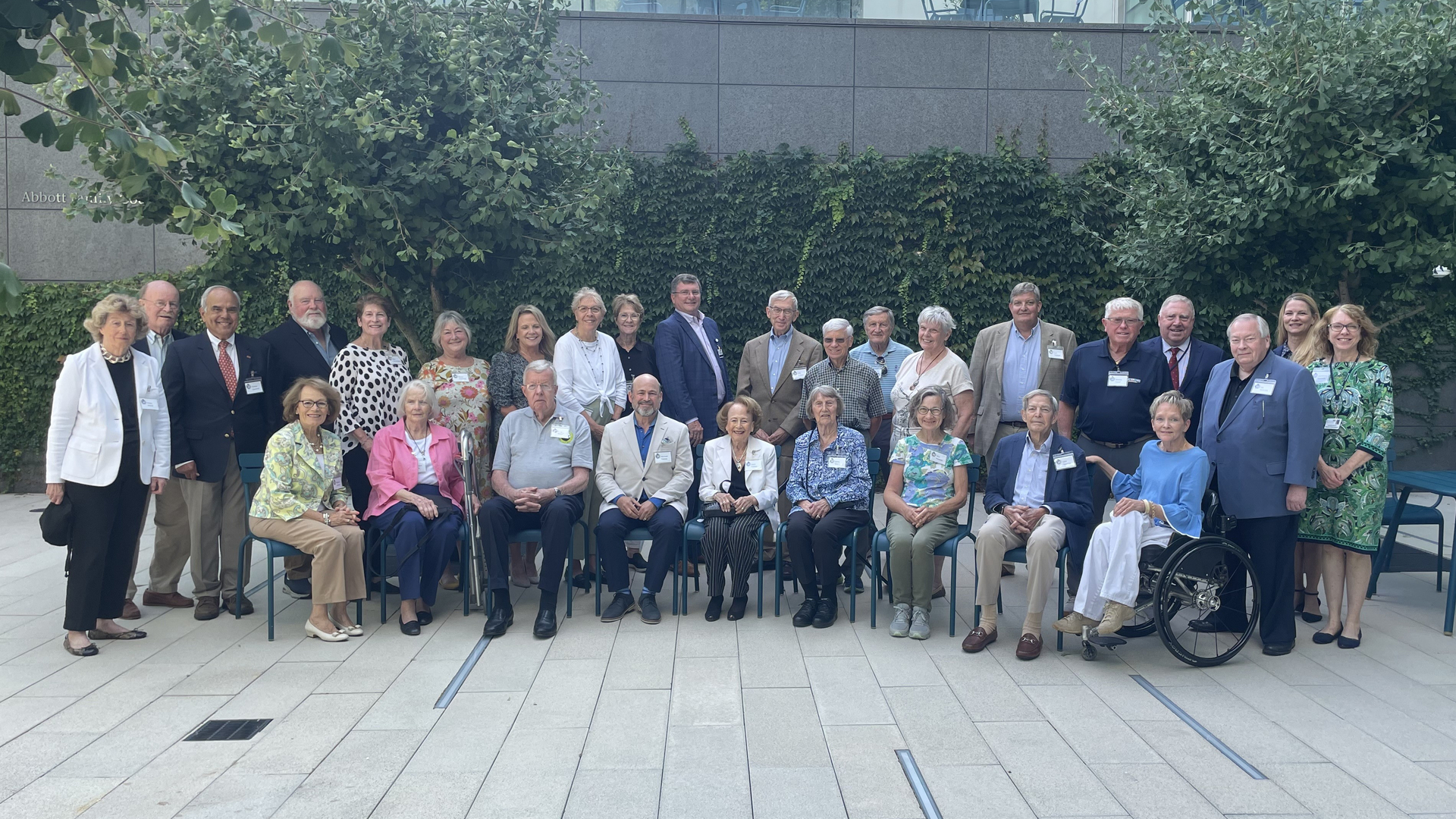 Group shot of 1892 Society