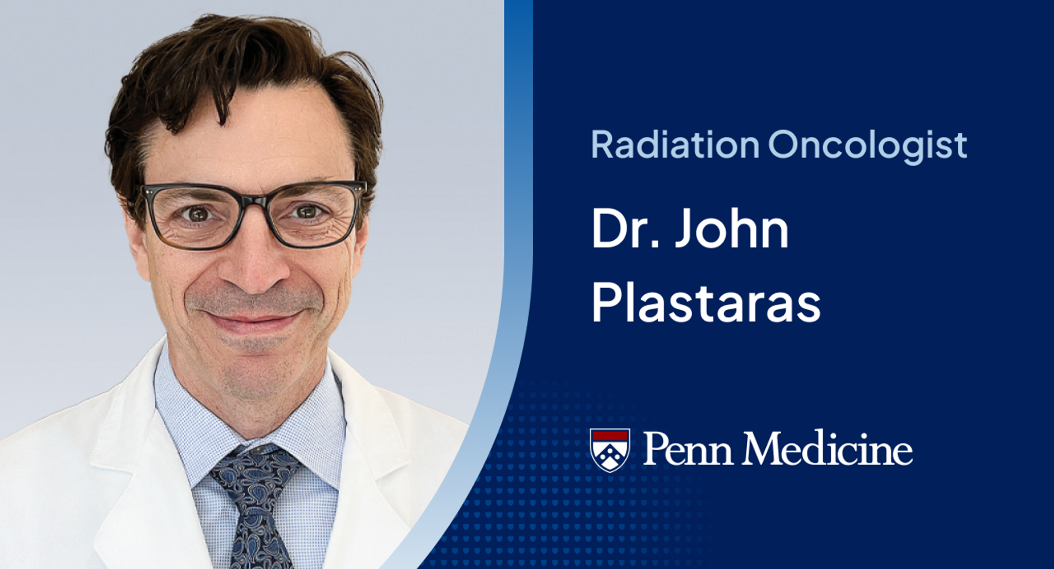 Meet the Doctor Youtube Thumbnail of Dr. John Plastaras