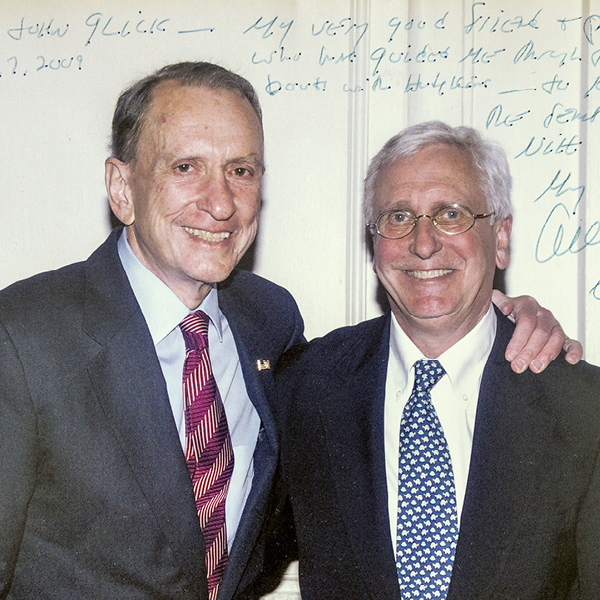 John Glick with Senator Arlen Specter