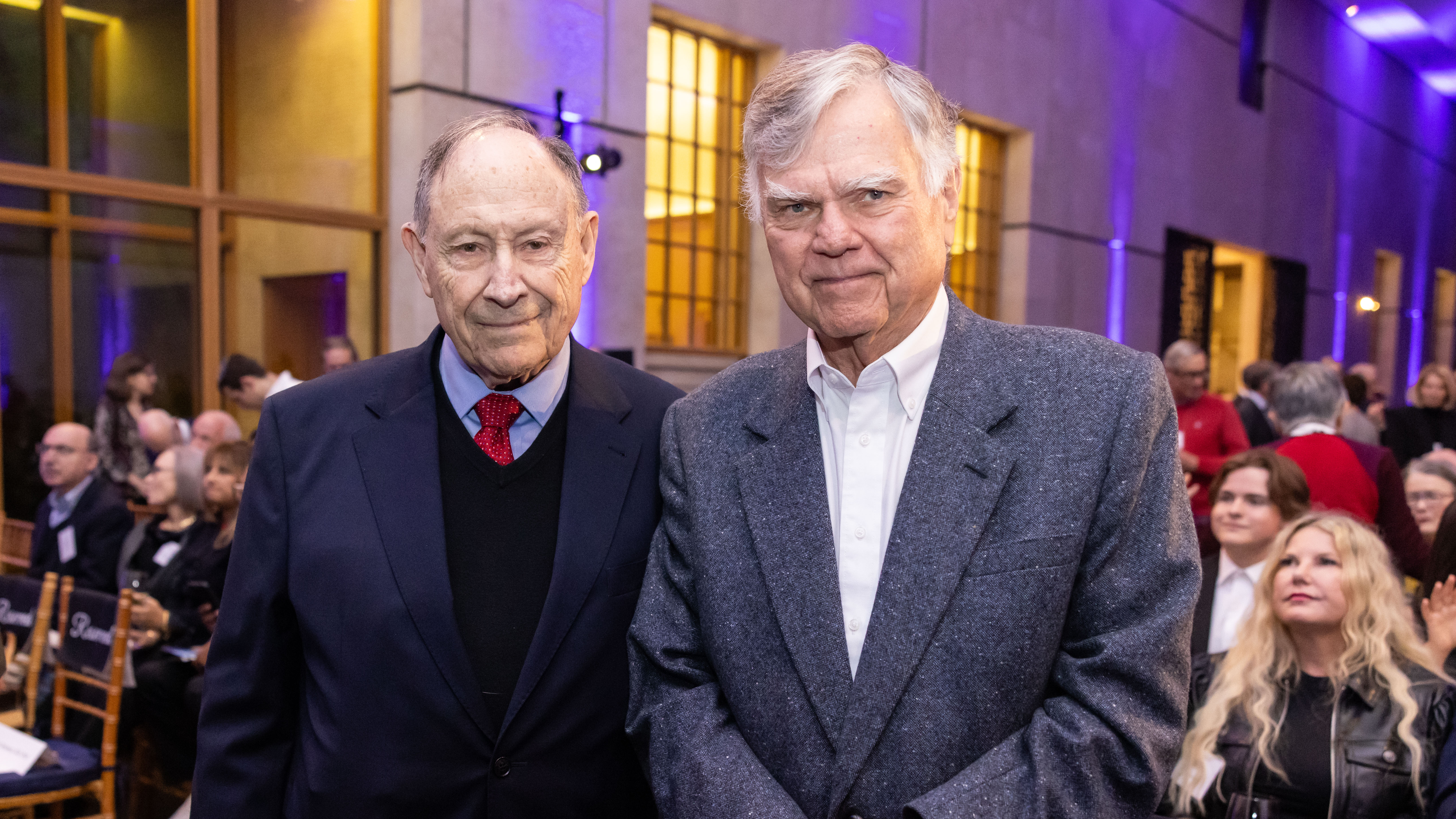 Arthur H. Rubenstein and William N. Kelley at an event in their honor in November 2025