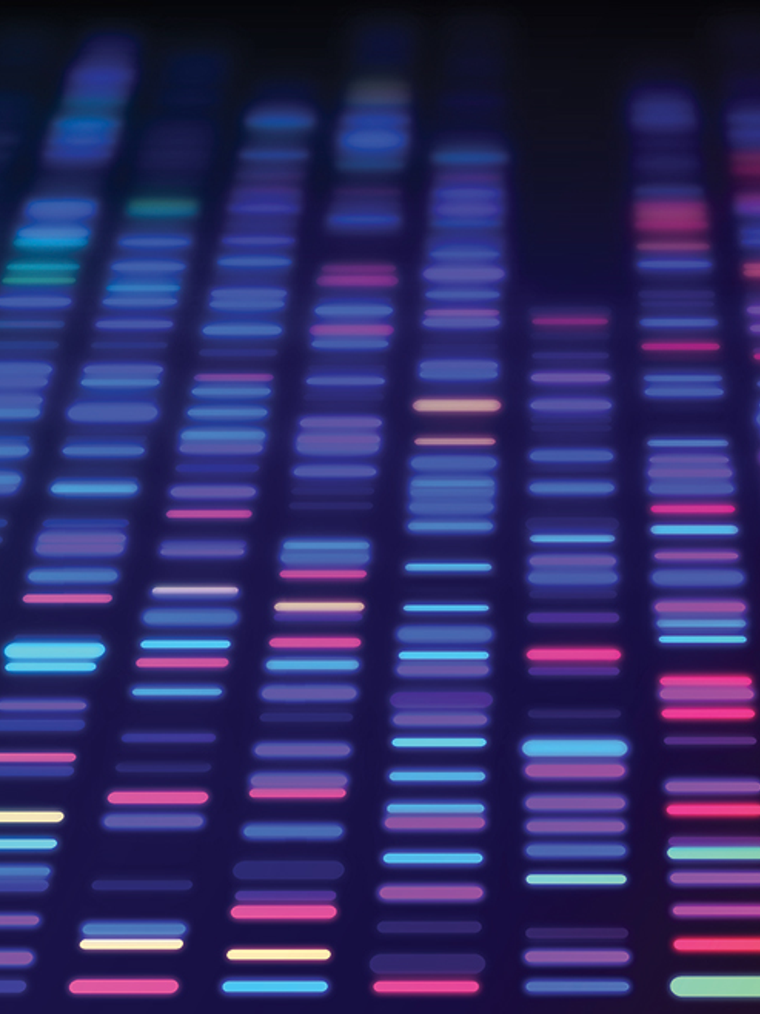 A DNA sequencing display is shown